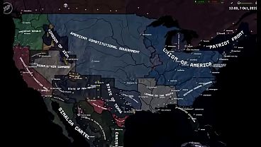 Second american civil war