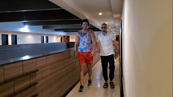 Hardcore anal threesome with asian milf