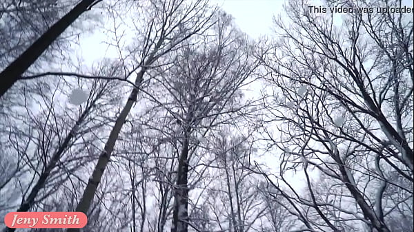 Play MP4 - White stockings wet in snow - Happy New Year from Jeny Smith