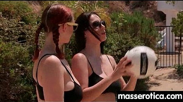 Gorgeous masseuse explores the body of a sexy lesbian beauty 5 