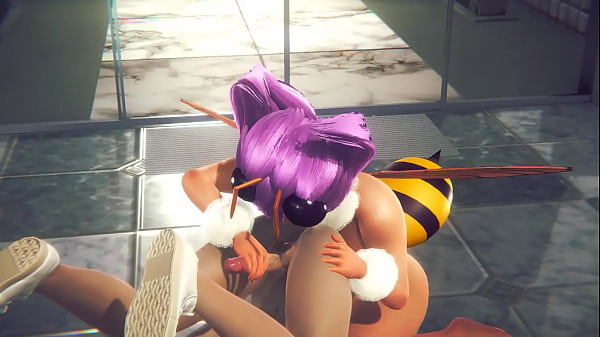 Dark Stalker Hentai - Q-bee Hard Penetrated Like A Whore thumbnail