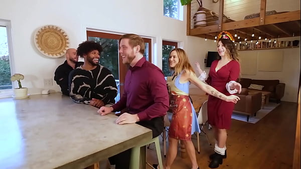 Play MP4 - Taboo Thanksgiving Breeding Ceremony&excl; Bisexual Orgy - Steve Rickz&comma; Chloe Kreams&comma; Aderes Quin&comma; Tony Genius&comma; Cliff Jensen