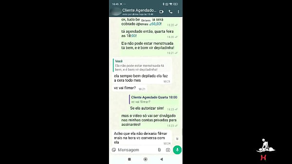 Exclusivo - Marido Mandou Mensagem Para Marcar O Atendimento De Sua Esposa thumbnail