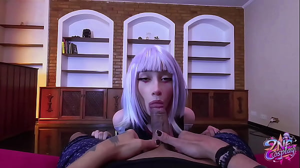 Zne cosplay lucy from edgerunners ft amberzinha & qrozne free scene 