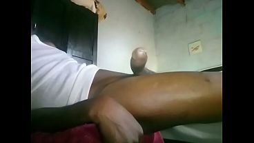 A day long masturbation comfort him