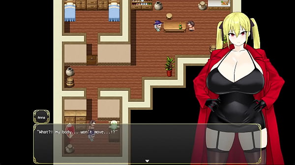 Adventure anna do dirty job to earn money to free male friend 