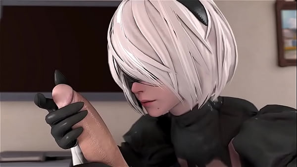 2B Kissjob - Nier Automata 3D 
