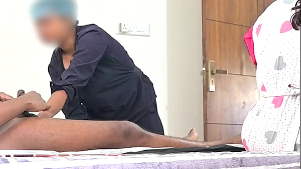 Wrong lady jerked cock 