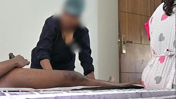 Wrong lady jerked cock