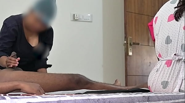 Wrong lady jerked cock