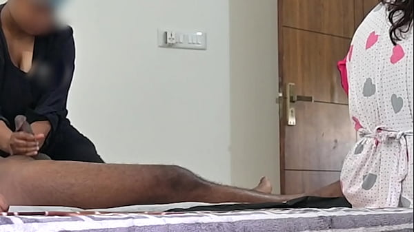 Wrong lady jerked cock