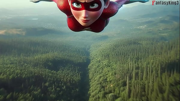 Elastigirl fuck in a mission in the forest | The incredibles | Full Movie on PTRN or Sheer: Fantasyking3 