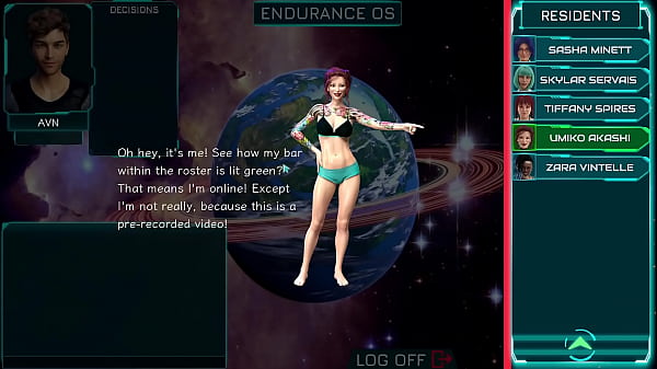 Stranded in space #11 chatting with the girls 