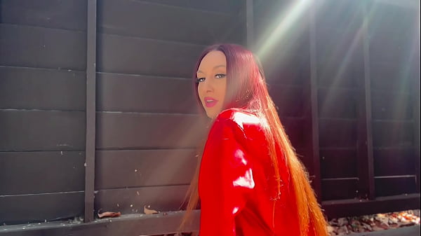 European stepmom artemisia love outside solo sesh 