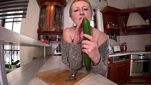 Kitchen Fun With A Cucumber thumbnail