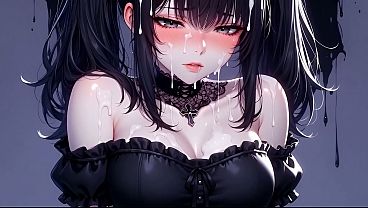 Demure Gothic Girl with Rock Star - Part 2 Hentai 