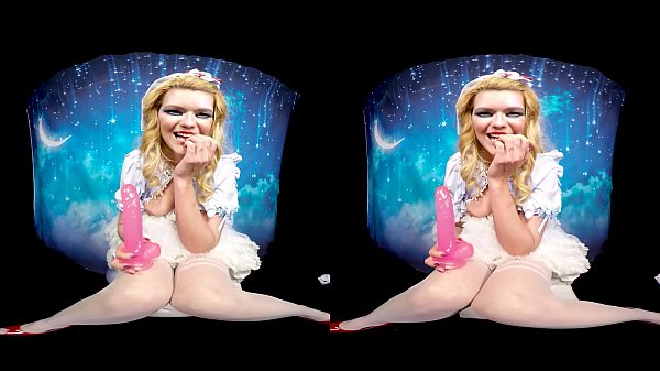 390 - Virtual Reality 3d Videos Cosplay Theme Fantasy Doll Dildo Masturbation From Bravo Models Prague Starring Blonde Hair Pornstar thumbnail