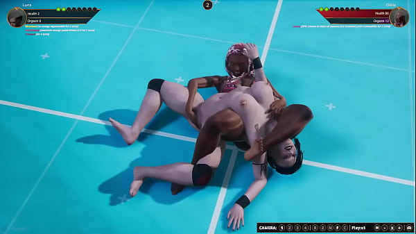 Luna VS Olivia (Naked Fighter 3D)