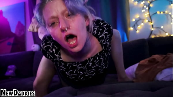 Play MP4 - Blonde Cum Dumpster Gets Screaming Orgasm