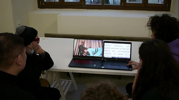 You have to do a latex orgy to understand contemporary art with artist franko b and some amateurs fv