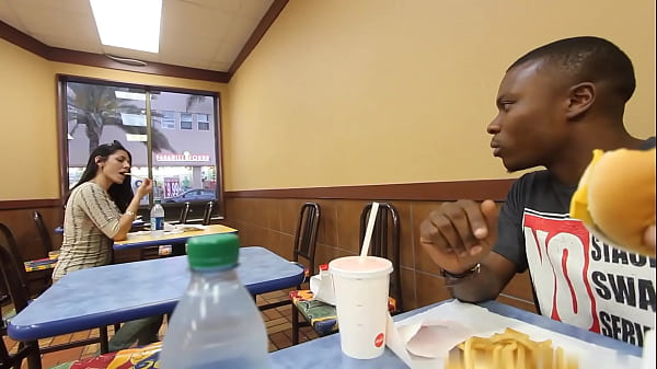 Play MP4 - Black man picks up Latina at famous fast food place then gets his dick sucked out back &excl;&excl;