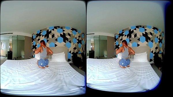 The first time and still pretty shy 