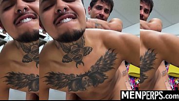 Caught Checking Out Dicks So The Guard Fucks His Tight Ass - Menperps thumbnail