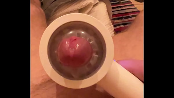 Milking machine in my hands 