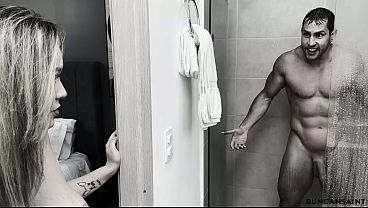 Spying On Him Taking A Shower thumbnail