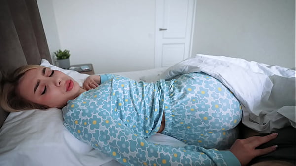 My whore step_mom wakes me up_in the best way_she knows