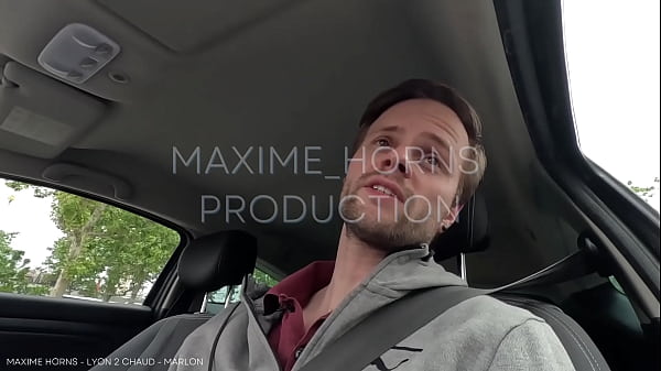 Bareback gay threesome pov cum in ass cum in mouth maxime horns 