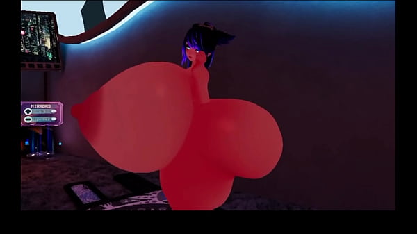 Huge boobs growing tits 3d