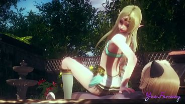 Yaoi Femboy Yuki - This Priestess Is Divine! With Presentation thumbnail