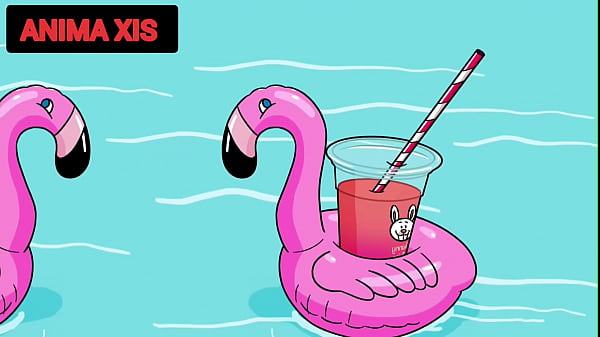 Idoso entra na piscina com putas novas 