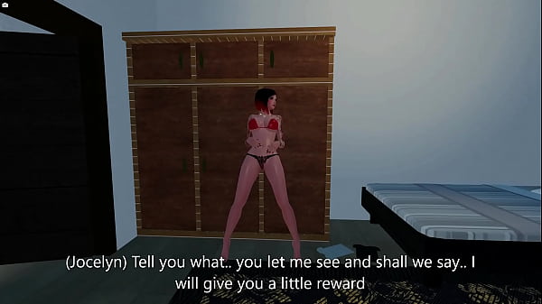 Step Sister Jocelyn has heard_her StepBro hasa big cock