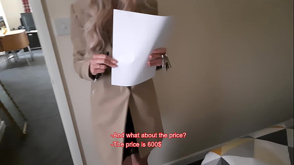 Hot Realtor Fucks With A Client To Persuade Him To Rent A Property thumbnail