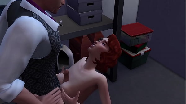 Mega sims boss fucks workers wife