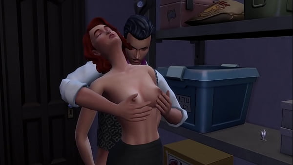 Mega Sims- Wife cheats onhusband with his_boss and co workers (sims 4)