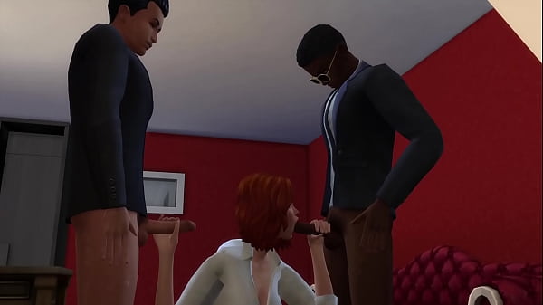 Mega Sims- Wife cheats on husband with his boss and co workers (sims 4)
