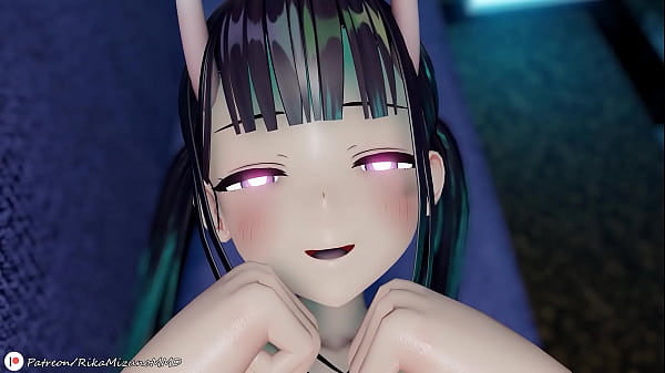 Noshiro sexy club dancing MikuMikuDance R18 