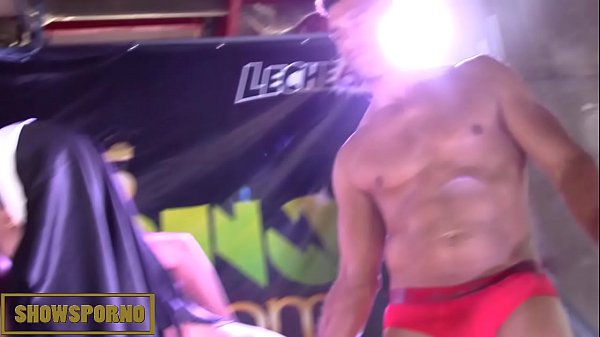 Latin pornstars_brunette bigbutt orgy on stage