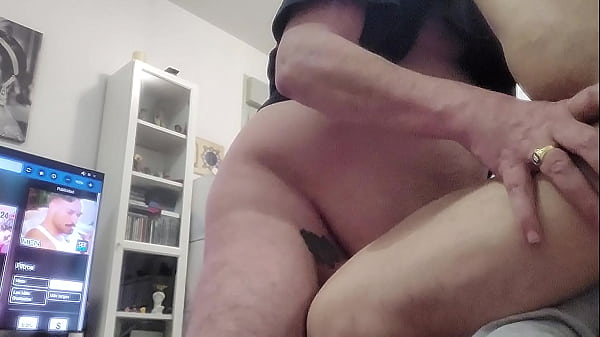 I suck his cock, ass and fuck him until he cums. 