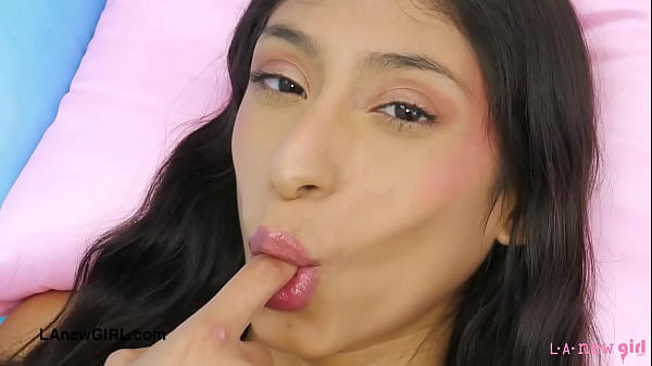 Sexy young model naked close up