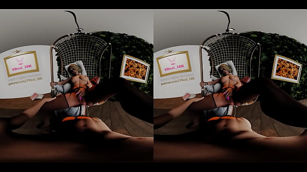 VReal 18K Gentle_Anal on_Hanging_Chair Vibrator_featuring Super_Girl in_CGI 3D render
