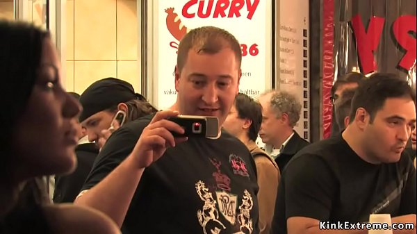 Brunettelesbian spanks and whips babe