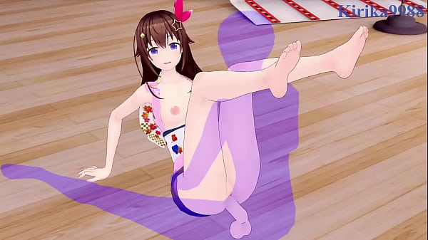 Houshou marine and tokino sora kimono intense sex hololive vtuber hentai