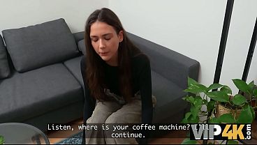 Play MP4 - VIP4K&period; Naughty 18-year-old becomes a Cumslut because of Debt