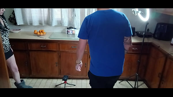 Nonton Me And My Step Sister In The Kitche thumbnail