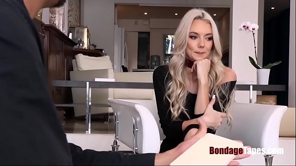This blonde is t_by her DOM BONDAGE