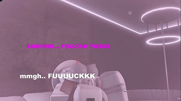 BBC coge bien duro a blanquita putita | Roblox condo 